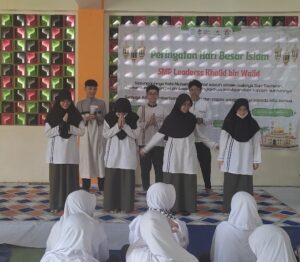 Semarak Peringatan Maulid Nabi Muhammad SAW SMP Leaderss Khalid bin Walid