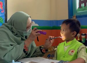 Pemeriksaan Kesehatan Rutin di Sekolah Islam Jakarta Barat KB-TK Exiss Abata