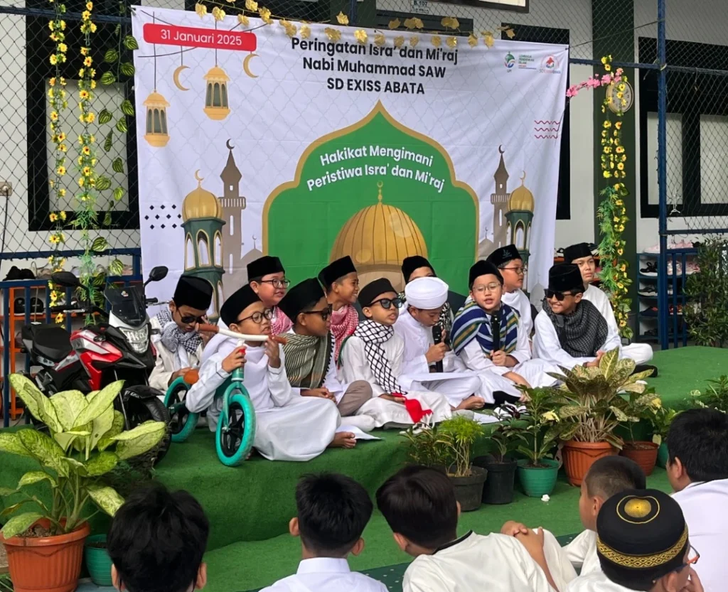 Peringatan Isra Miraj Nabi Muhammad di SD EXISS ABATA: Meneladani Perjalanan Spiritual Rasulullah